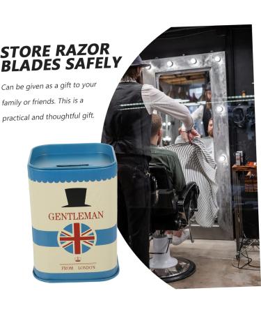 Angoily 3-Stage Blade Storage Box - Razor Blade Dispenser & Trash Container for Safe Storage - Buy Online on GoSupps.com