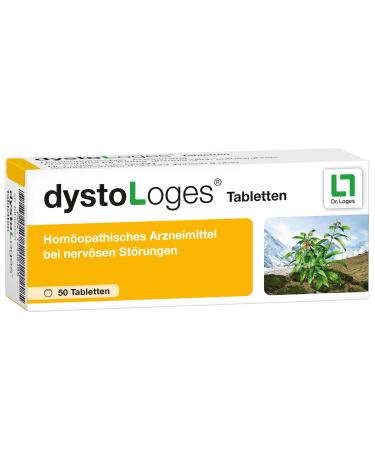 dystoLoges - 50 tablets - Homeopathic medicine for nervous disorders 50 pieces (1 pack)