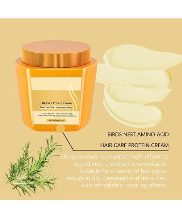 XINRAN Amino Acid Moisturizing Repair Hair Care Conditioner Birds Nest Amino Acid Hair Care Deep Nourishing Repair Mask for Dry Curly or Smooth Thin Fine Hair 2 Pack - Buy Online on GoSupps.com