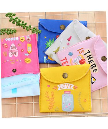 Gleavi 9-Piece Storage Bag Set for Women | Cosmetic Zipper Bags Wallets & Coin Pouches | Durable Canvas for Bandages & Tampons - Shop Internationally - Buy Online on GoSupps.com