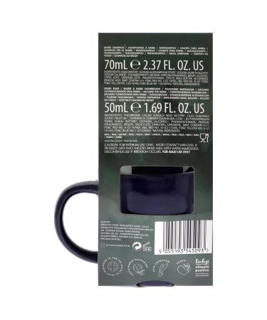 Shop Skin Expert Mug Set for Men | 3 Pc Beard Shampoo Balm & Cup | The Kind Edit Co - International Shipping Available - Buy Online on GoSupps.com