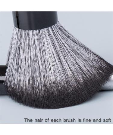 DFHBFG Cosmetic Brush | Black Silver Series - Soft Hair Brushes for Beginners & Professionals | Ultimate Makeup Tool - Buy Online on GoSupps.com