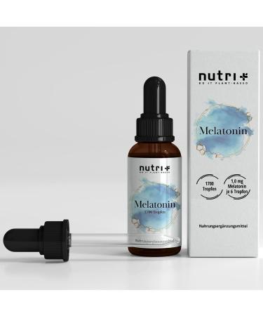 Buy High Dose Melatonin Drops 1mg - Alcohol-Free Sugar-Free Vegan Sleep Aid - Nutri Sleep Drops 50ml with Pipette - Buy Online on GoSupps.com