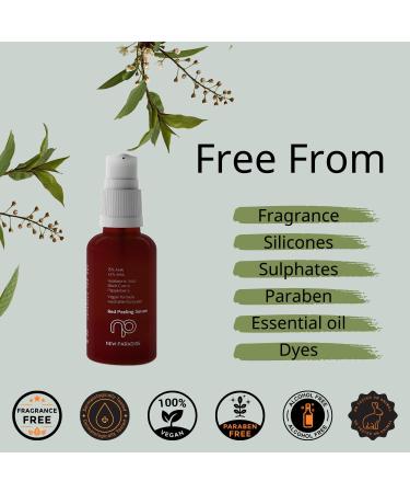 Buy New Paradise Red Peeling Serum 15% AHA + 2% BHA - Vegan Face Peel with Hyaluronic Acid Black Carrot & Pepperberry - International Shipping Available - Buy Online on GoSupps.com