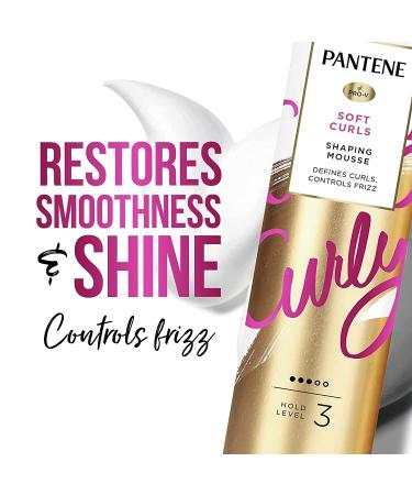 Pantene Curl Mousse - Tames Frizz for Soft Touchable Curls - 6.6 oz (Pack of 3) - Buy Online on GoSupps.com
