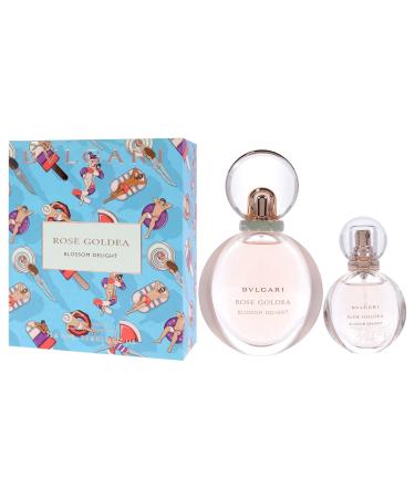 Bvlgari Rose Goldea Blossom Delight for Women - 2 Pc Gift Set 2.5oz EDP Spray 0.5oz EDP Spray 1.5 Ounce (Pack of 2) - Buy Online on GoSupps.com