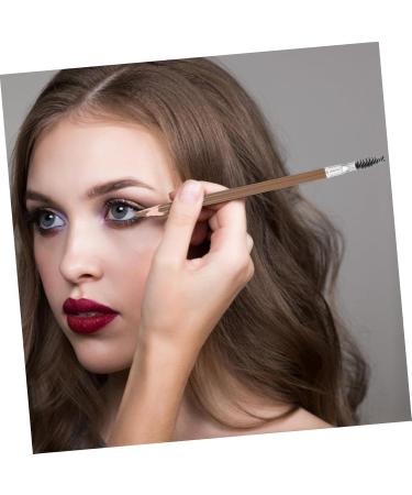 WOONEKY Wooden Brow Pencil Portable Brow Pencil Wood Brow Pencil Makeup Eyebrow Pencil Coffee 1 count (Pack of 1) Coffee - Buy Online on GoSupps.com