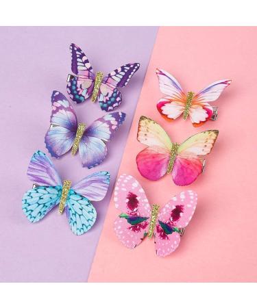 Buy Rubywoo & Chili 18-Piece Butterfly Hair Clips Set - 3D Hair Accessories for Women Girls & Kids | Perfect for Weddings & Special Occasions - Buy Online on GoSupps.com