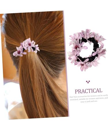 Beavorty Elegance Artificial Flower Women's Hair Tie Fabric Elastic Accessories Bridesmaid Graceling - Buy Online on GoSupps.com
