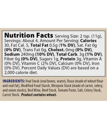 More Than Gourmet Classic French Demi Glace - Veal 1.5 Oz | Rich Flavor for Gourmet Cooking - Buy Online on GoSupps.com