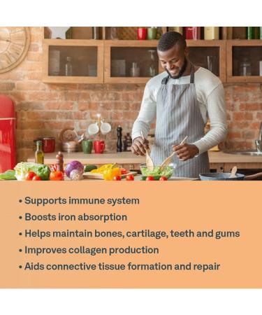 Organika Absolute Iron- Iron Bisglycinate & Liposomal Vitamin C 500mg- High Absoprtion for Superior Bioavailability Immunity- 60vcaps Absolute Iron + Vitamin C - Buy Online on GoSupps.com