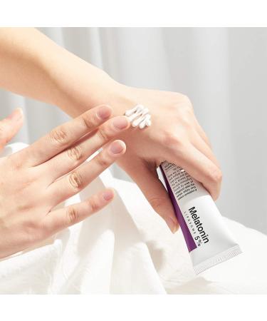 MAXCLINIC Time Return Melatonin Facial Cream 25g - Hyaluronic Acid Complex for Nutrition, Wrinkle Care & Repair | Face and Eye Serum 0.88oz - Buy Online on GoSupps.com