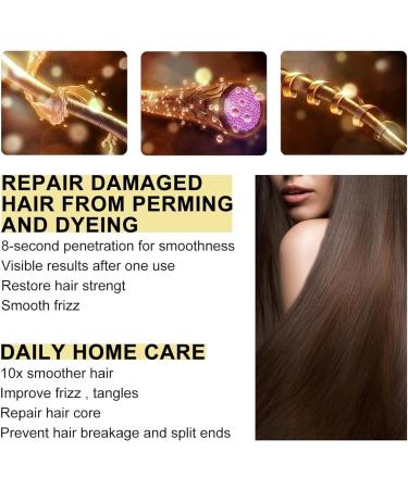 KTIVZMF Keratin Hair Care Cream Dye Repair Conditioner and Daily Care Perm Smooth and Moisturizing Hair Mask Suitable for Daily Care Perm - Buy Online on GoSupps.com