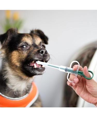 RSYHVG 2 Pieces Pet Pill Plunger Popper Cat Tablet Dispenser for Small Cats Dogs - Medicine Shooter Feeder Soft Tip Tablet Syringe Pusher Animal Silicone Feeder Feeding Accessories (Blue and Green) - Buy Online on GoSupps.com