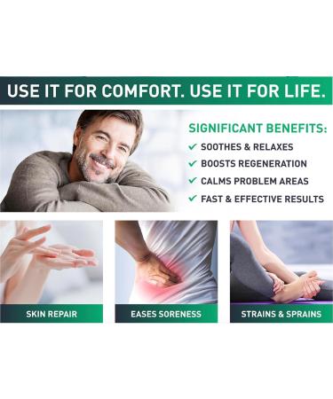 Hemp Cream - Extra Strength Natural Hemp Extract with Arnica & Menthol for Instant Relief | Joints Knees & Lower Back | Made in USA - 4 oz - Buy Online on GoSupps.com