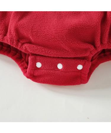 PythJooh Baby Christmas Romper | Merry Santas Hoodie Costume for Infants 0-24M - Buy Online on GoSupps.com