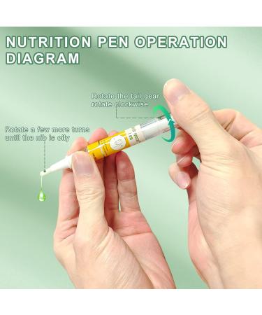 Buy Nail Care Pen Set | 2 Pieces Nail Hardener & Treatment for Healthy Nails - Fast & Effective Repair for Broken Nails & Fungal Infections - Buy Online on GoSupps.com