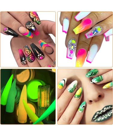 Duufin 66 Colors Nail Pigment Powder - High-Gloss Halo Powder for Nails, Art, Body & Crafts - Buy Online on GoSupps.com
