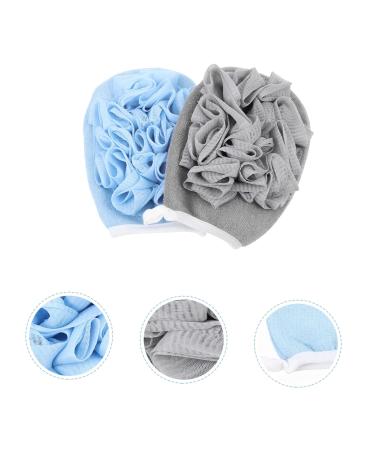 2pcs Premium Bath Towels & Massage Sponge Balls - Durable Shower Supplies for Luxurious Bathing - Buy Online on GoSupps.com