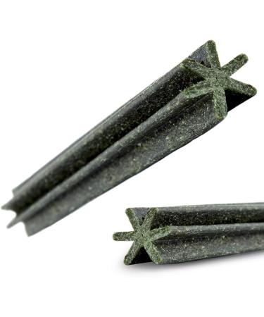BEAPHAR - Dental Sticks for Large Dogs ( 10 kg) - Low Calorie Treats with Brown Algae and Green Tea - Fresh Breath - Eliminates Plaque and Tartar - 7 units - Buy Online on GoSupps.com