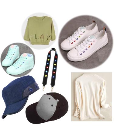 360 Sets 1/4 Inch Multi-Color Metal Grommet Eyelets Kit with Installation Tools - 12 Colors | Hotetey Grommet Tool Kit - Buy Online on GoSupps.com