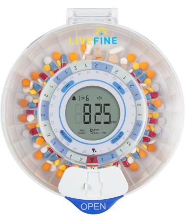 LiveFine Replacement Key for Pill Dispensers - LVFNEPDC, LVFNEPDF, LVFWIFIPDC, LVFWIFIPDF - Buy Online on GoSupps.com