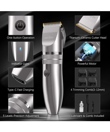 Sejoy Hair Clippers for Men & Women | Cordless Zero Gapped Trimmer | Rechargeable Barbers Kit for Household Use - Buy Online on GoSupps.com