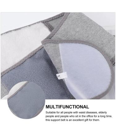 Buy Hemoton Back Support Waist Belt - Comfortable Wool Waistband for Back Pain Relief | International Shipping - Buy Online on GoSupps.com