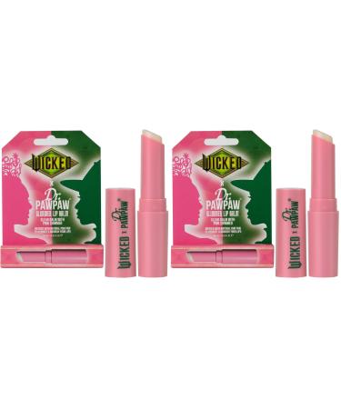 Dr. PawPaw Wicked Glimmer Lip Balm - Moisturizing Shimmer Tinted Lip Balm for Women - Vegan Nourishing Hydrating - 0.1 oz (Pack of 2)