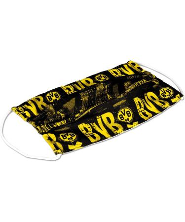 Borussia Dortmund BVB Design Mask 3-Pack - Black | Stylish & Comfortable Face Masks for Fans - Buy Online on GoSupps.com
