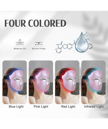 LED Facial Acne Treatment Device - Four-Color Adjustable Remote Control FSA/HSA Eligible - Buy Online on GoSupps.com