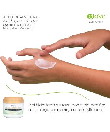  Ejove Ejove - Women's Face and Body Moisturizing Cream - Pure Organic Shea Butter - Aloe Vera - Almond Oil - Argan Oil - Anti-Stretch Mark Cream - Shea Butter with Vitamin E - Buy Online on GoSupps.com