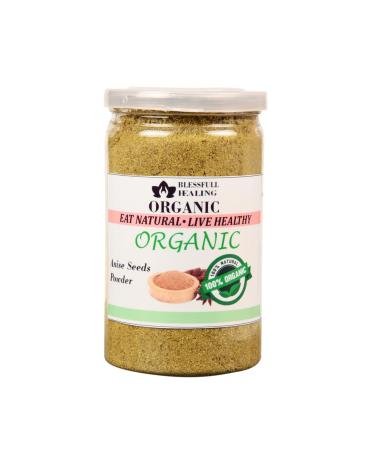 Blessfull Healing Organic Anise Seeds Powder 200 Gram (Packing May Vary) 200 Gram 7.05 oz