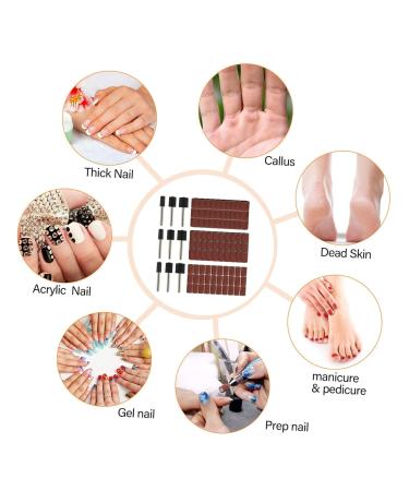 Housoutil Nail Polishing Circle Drum Mandrel for Manicure Nail Sanding Bands Electric Nail File Sanding Bands Gel Nail Polish Electric File Sand Drum Sander Polisher Roller Sandpaper - Buy Online on GoSupps.com