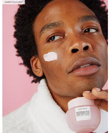 Glow Recipe Watermelon Glow Hyaluronic Clay Pore-Tight Facial Mask | Exfoliating & Hydrating Formula to Minimize Pores & Even Skin Tone (60ml) - Buy Online on GoSupps.com