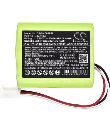 Replacement Battery for 17A49 A AVT-800217 D - 2000mAh Compatible Battery for Long-lasting Power - Buy Online on GoSupps.com