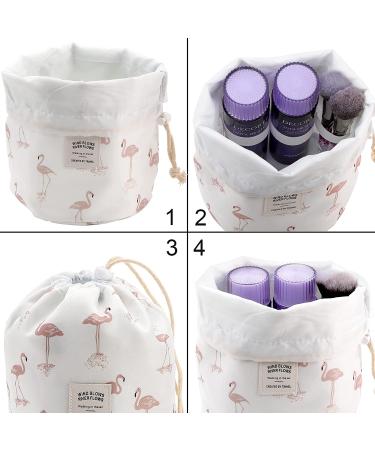 Hedume Set of 6 Travel Makeup Bags with Jewelry Pocket - Waterproof Cosmetic Organizer - Buy Online on GoSupps.com