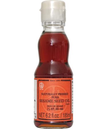 KUKI Kuki Pure Sesame Oil (Dark) Kuki Junsei Goma Abura 185 ml
