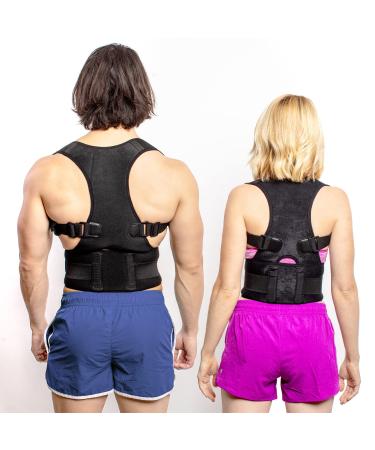 FlexGuard Posture Corrector for Women and Men - Back Brace for Posture, Adjustable Back Support Straightener Shoulder Posture Support for Pain Relief, Body Correction, X-Large X-Large (Pack of 1)