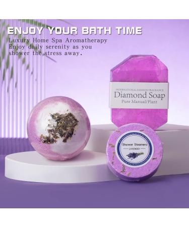 Best Birthday Gifts for Women | Relaxing Purple Spa Gift Set | Self Care & Inspirational Gifts for Mom Sister Wife & Friends - Buy Online on GoSupps.com