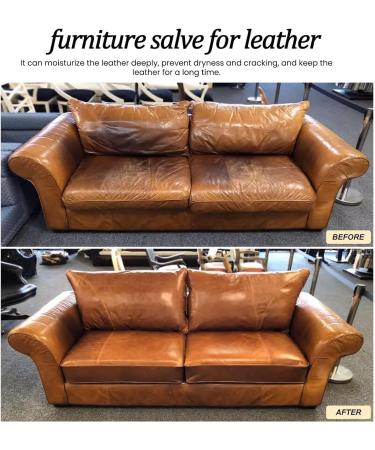 Leather Furniture Ointment with Brushes | Restore & Care for Leather & Veneer | International Shipping - Buy Online on GoSupps.com