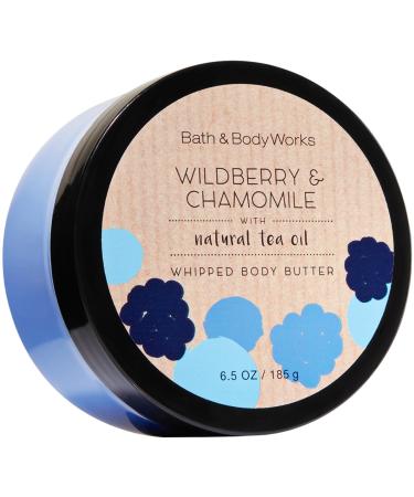 Bath & Body Works Wildberry & Chamomile Whipped Body Butter 6.5 Oz.