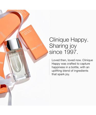 Clinique Happy Eau de Parfum Spray - Perfume For Women | Notes of Citrus-Bright + Floral-Fresh 1.7 Fl Oz (Pack of 1) - Buy Online on GoSupps.com