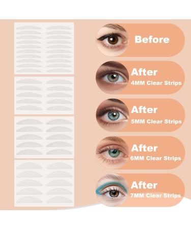 Invisible Eyelid Lifter Strips - 200 Pcs Glue-Free Double Eyelid Tapes for Uneven or Monolids - Hooded Droopy Eyes Solution - Buy Online on GoSupps.com