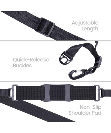 Epessa Kick Scooter Shoulder Strap - Adjustable Carrying Strap with Non-Slip Pad for Electric Scooters, Beach Chairs, Ski Boards, and More - Buy Online on GoSupps.com