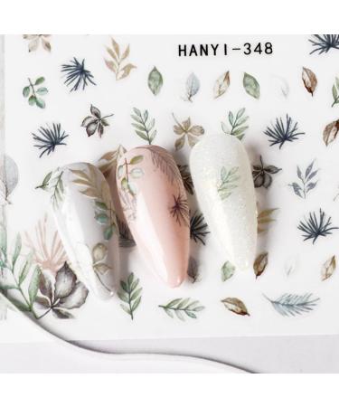 4 Pieces Self-Adhesive Palm Tree Nail Stickers - Summer-Inspired DIY Nail Art for Stylish Fingernails - Buy Online on GoSupps.com