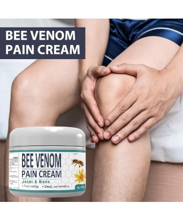 Twin Pack New Zealand Bee Ve-nom Joint Relief Gel New Zealand Bee Ve-nom Cream Joint and Bone Gel Bee Ve-nom Cream Provides for Back Neck Hands Feet Joints Etc - Buy Online on GoSupps.com