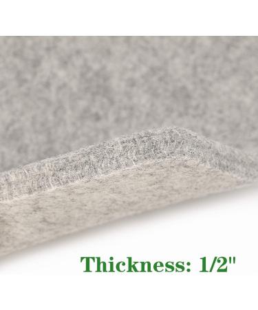 17''x13.5'' Wool Pressing Mat for Quilting  100% Wool from New Zealand  Portable Felted Wool Ironing Mat with a Silicon Iron Rest Pad - Buy Online on GoSupps.com