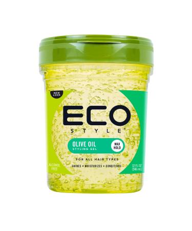 Eco Styler Olive Oil Styling Gel 32oz Apple 946 ml (1 pack) - Buy Online on GoSupps.com