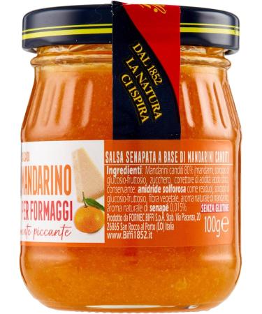 Biffi Mandarin sauce for cheese Sauce la mandarine pour fromage 8 x 100 g + Italian Gourmet Pulp 400 g - Buy Online on GoSupps.com